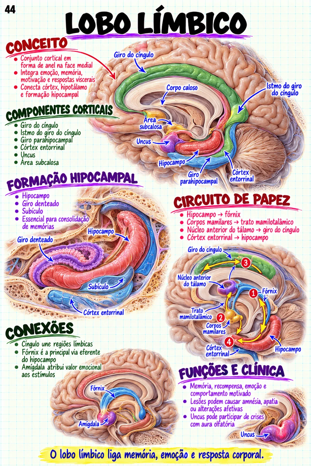 Prévia material Anatomia Cerebral